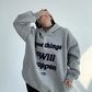 Logo Embroidered Sweatshirt Hoodie YLS0689