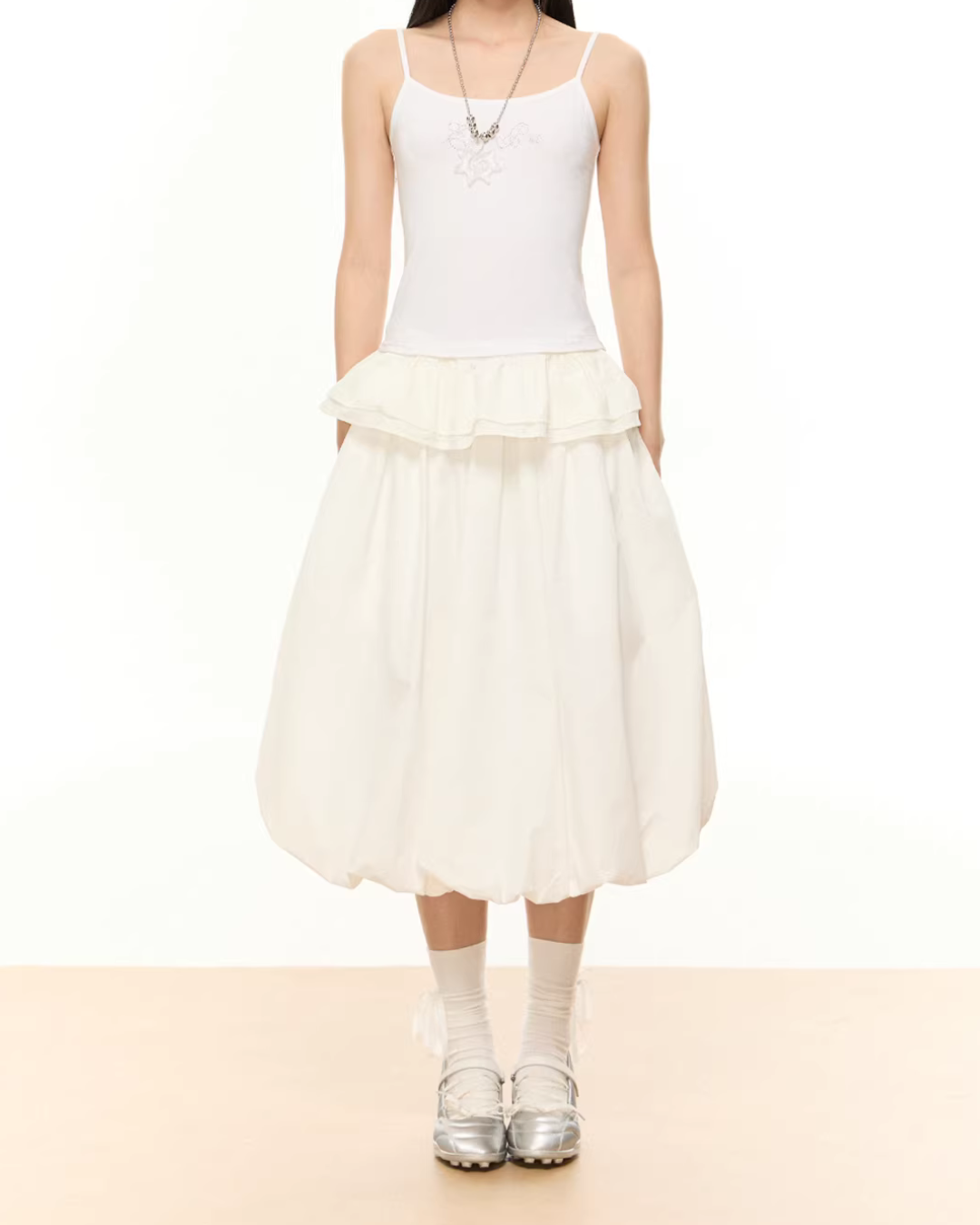 Half-Length Balloon Skirt EZK0097