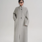 Mock Neck Long Coat SRS0413