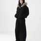 Fur Collar Fleece Hoodie/Casual Pants ACS0349
