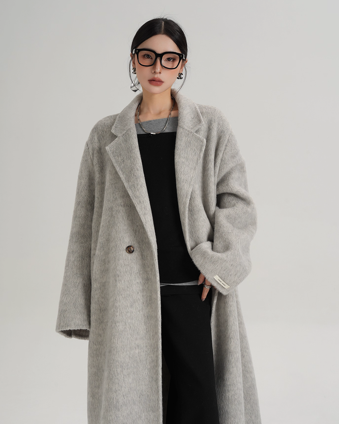 Loose Long Wool Coat SRS0392