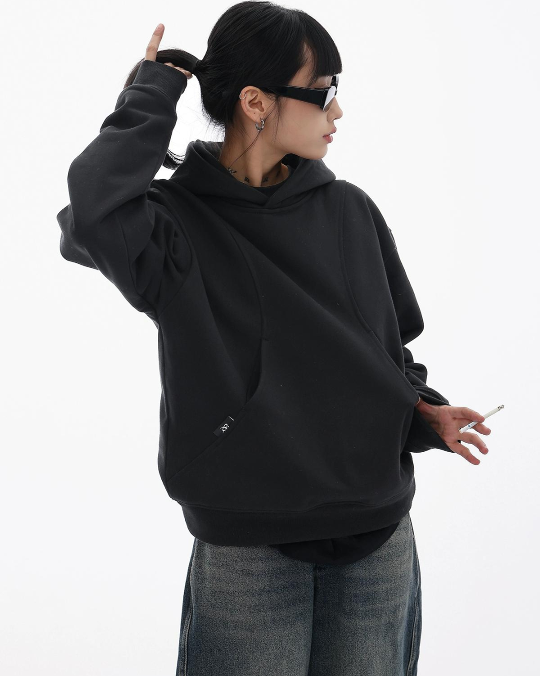 Sweatshirt Big Silhouette Hoodie ACS0035