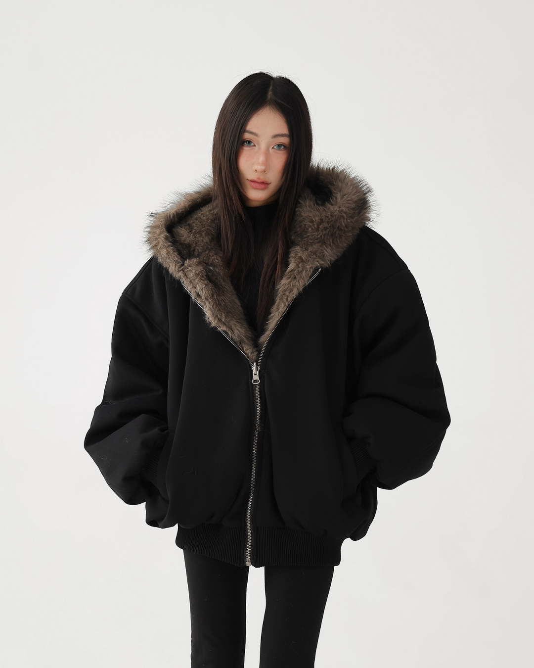 Faux Fur Reversible Blouson ACS0330