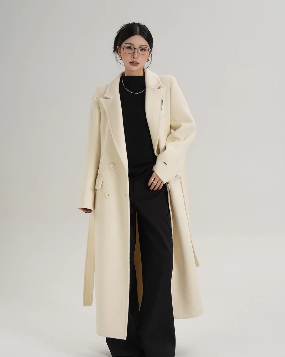 Mode Wool Long Coat SRS0404