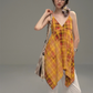 Paid Asymmetrical Cami Dress USY0006