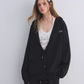Polka Dot Vest V-Neck Hoodie / Loose Casual Sweatpants ASG0080