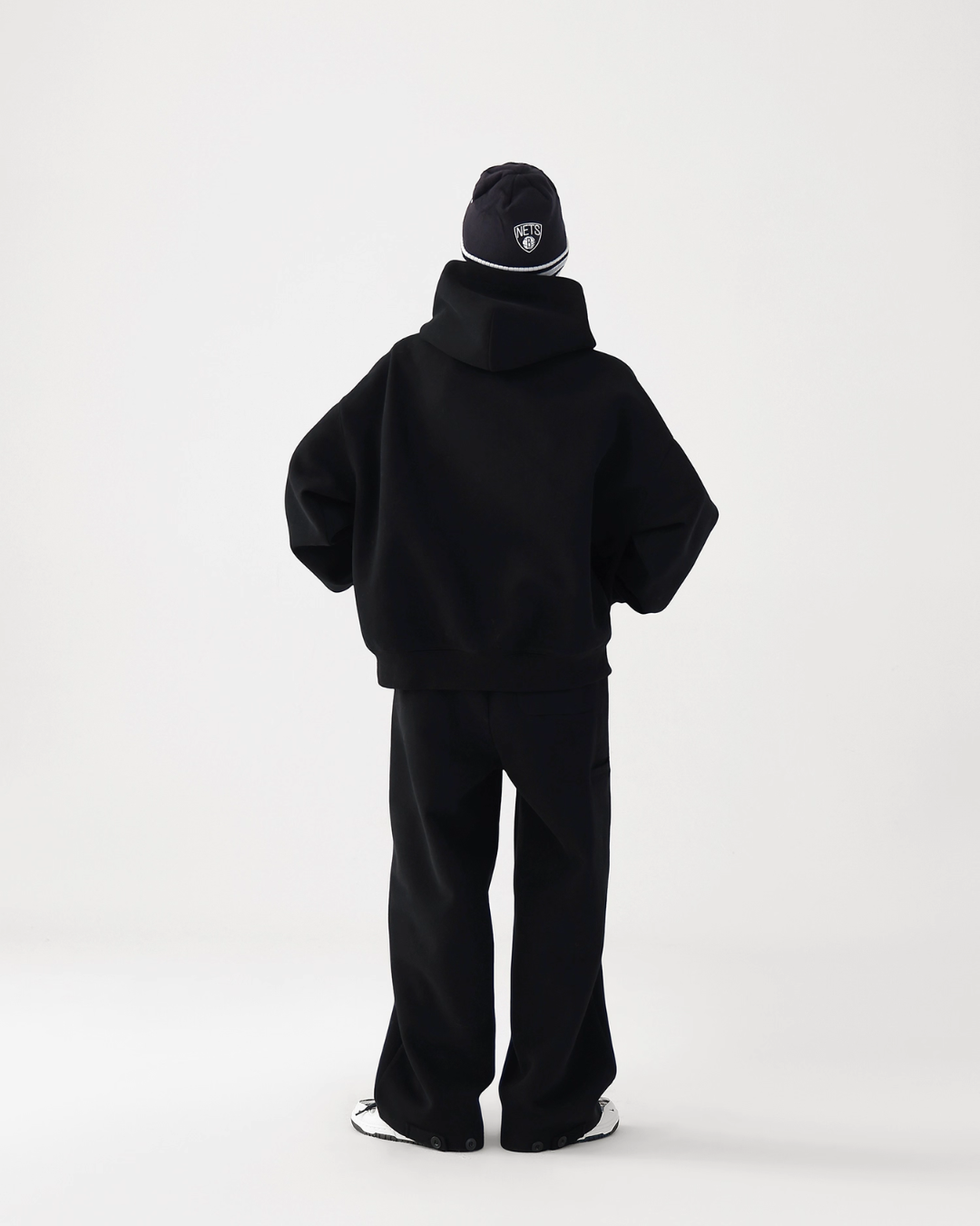 Basic Simple Zip Hoodie / Wide Sweatpants ACS0327