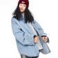 Retro Loose Silhouette Denim Shirt ICM0083
