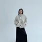 Stand Collar Balloon Sleeve Jacket YLS0921