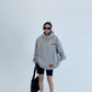 Back Logo Pullover Hoodie YLS0673