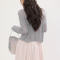 V-neck summer knit cardigan CHS0004