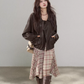 Brown High-End Leather Jacket WDB0014