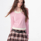 Halter Neck Layered Long Sleeve Knit ZZF0321