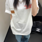 Print Short Sleeve Retro T-Shirt YLS0842