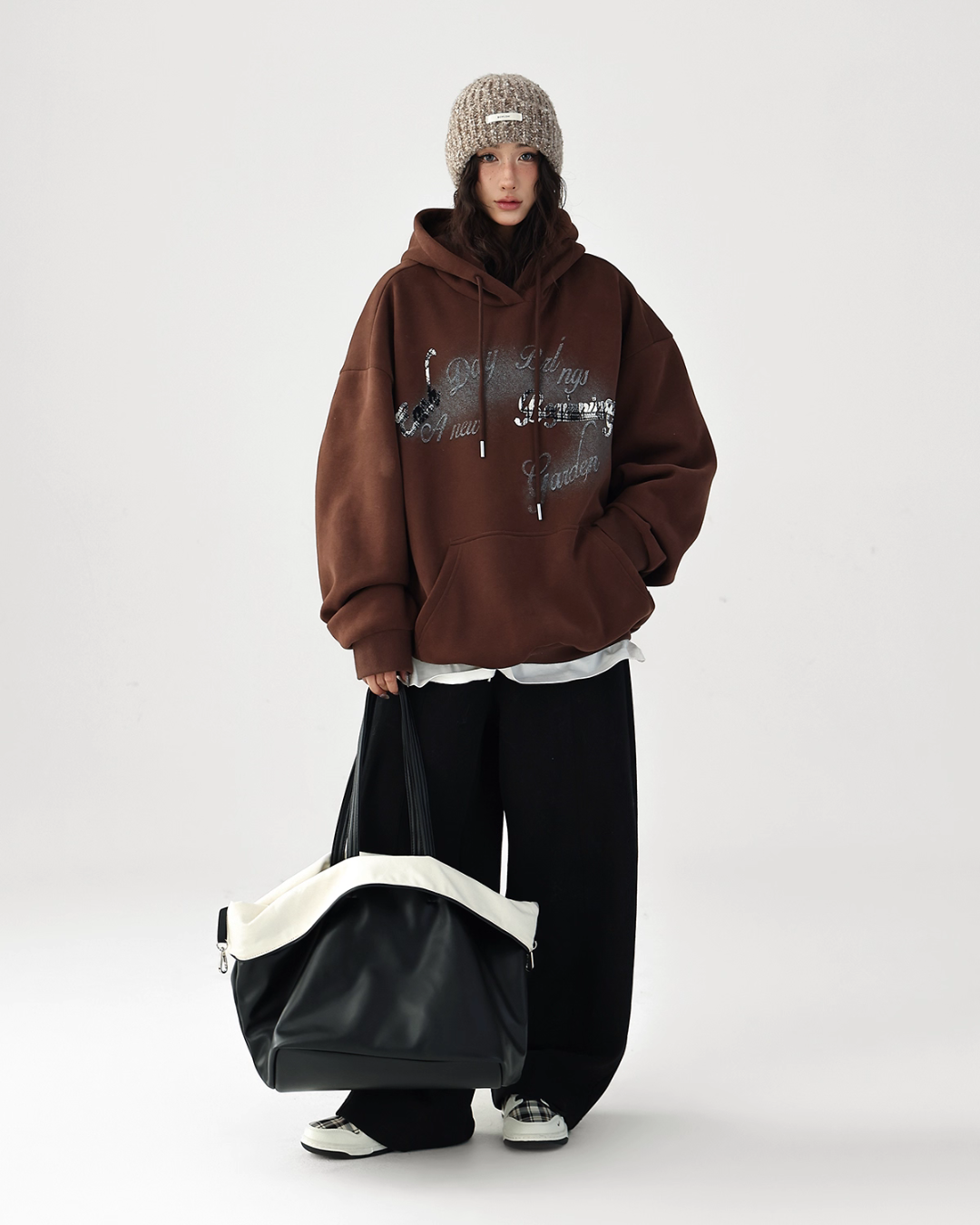 Vintage Logo Sweatshirt Hoodie ACS0345