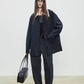 Patchwork Mid-Length Trench Coat TEO0008