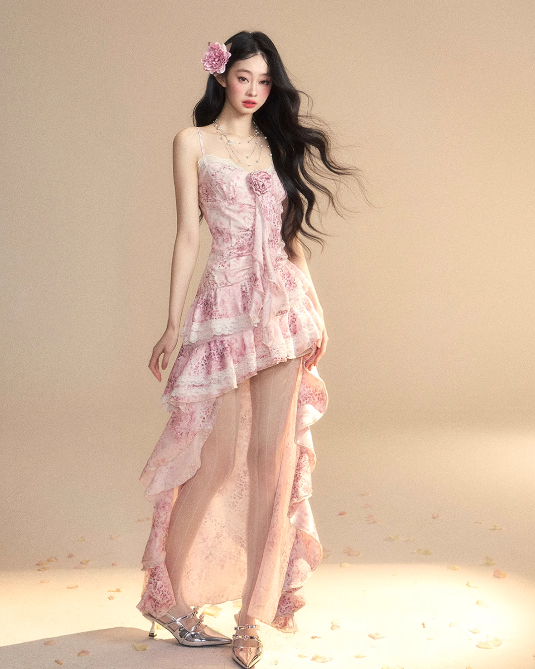 French Lace Slip Dress LAS0020