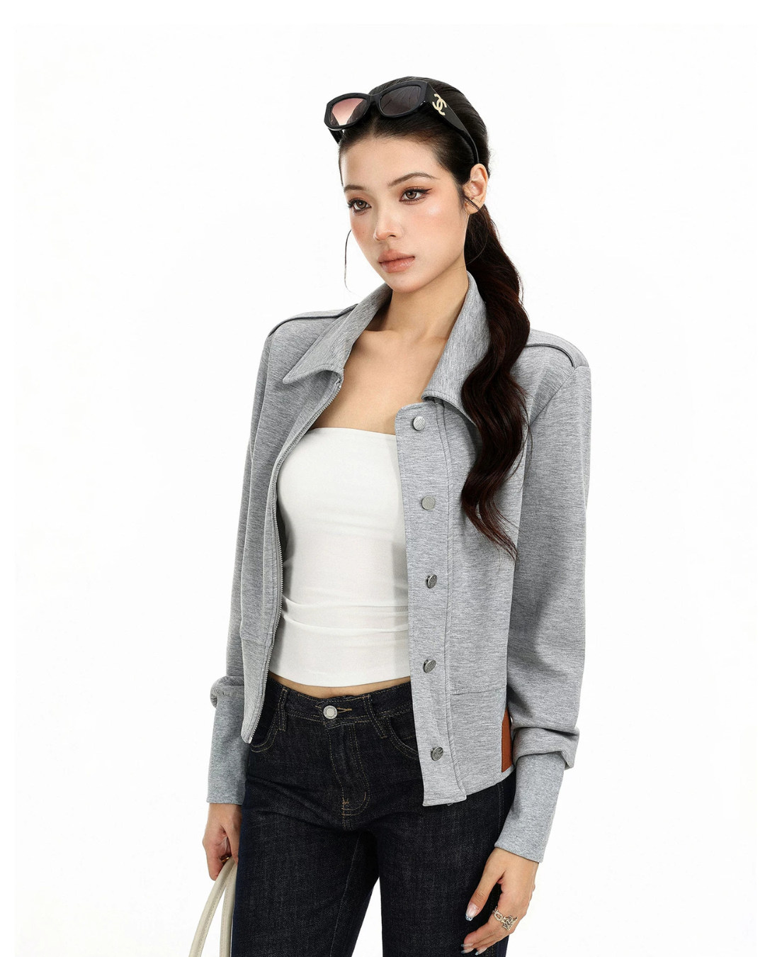 Polo Collar Short Jacket BGS0057