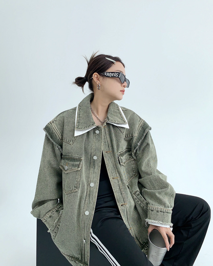 Vintage Denim Jacket YLS0757