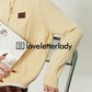 Round Neck Compact Knit Cardigan LLA0414