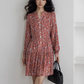 V-Neck Floral Dress VAS0193