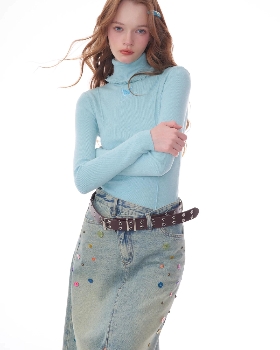 Butterfly Slim Fit Long Sleeve ZZF0347