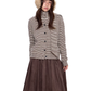 Dot Polar Fleece Knit Cardigan EZK0099