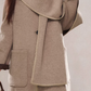 Scarf Collar Wool Coat WDB0004