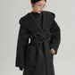 Belt Design Classic Long Coat SRS0318