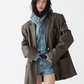 Vintage Jumpsuit Denim Shorts Jacket ACS0241