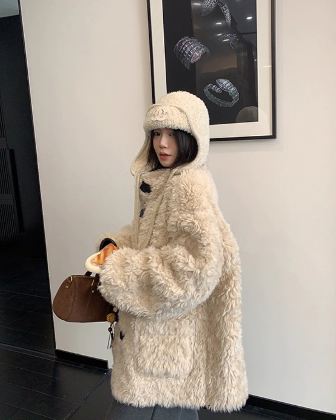 Boa Fleece Reversible Coat YLS1011