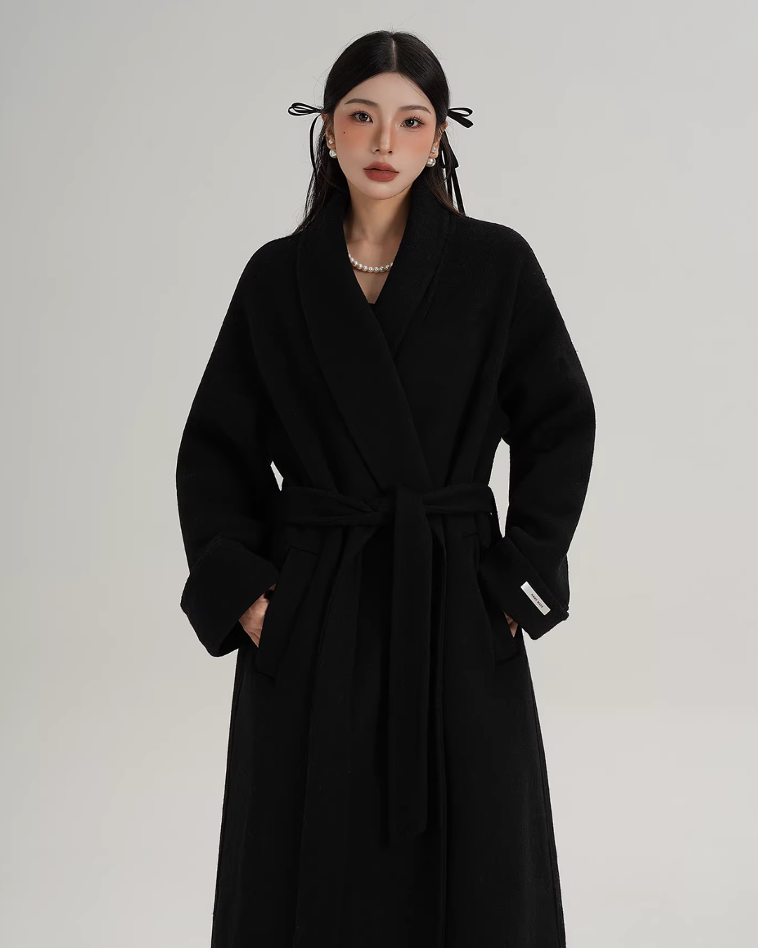 Elegant Long Wool Coat SRS0401