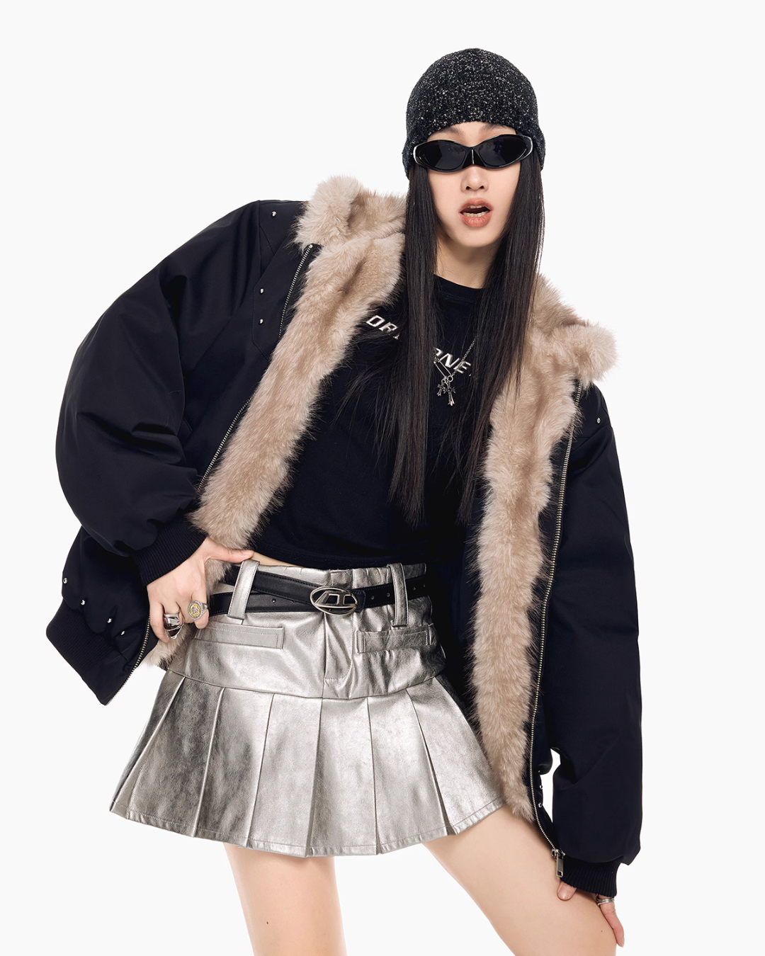 Cat Ear Fur Jacket ICM0104