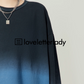 Crewneck Blue Gradient Knit LLA0411