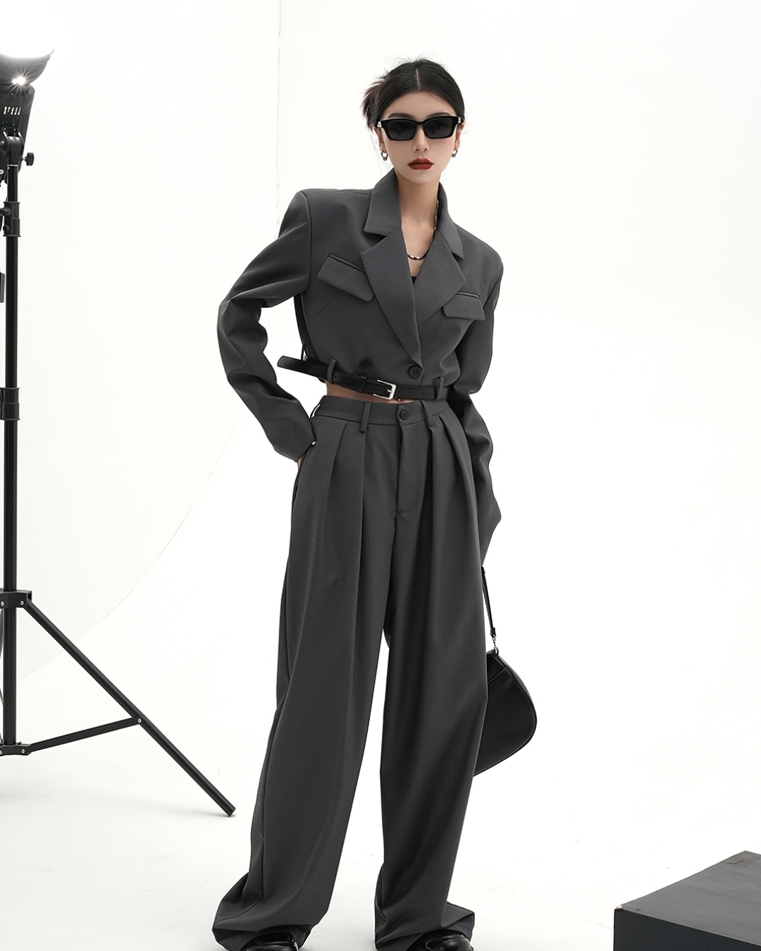 Two-Piece Short Jacket＆Mop Suit Pants SRS0061