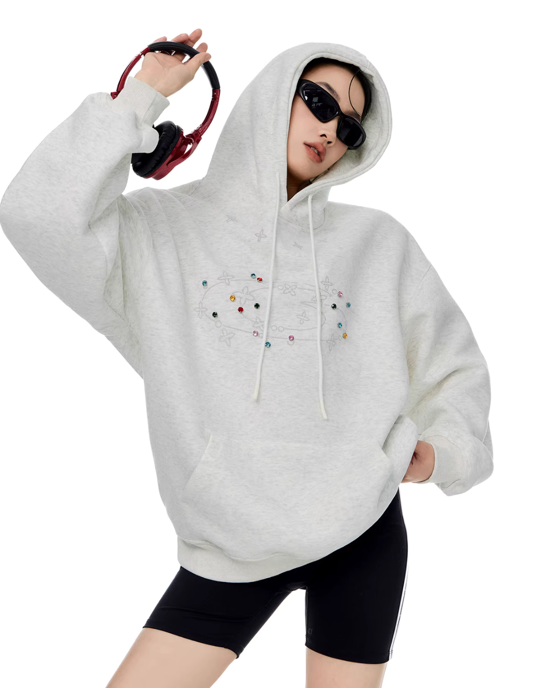 Bijou Logo Sweatshirt Hoodie ICM0117