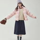 Stand Collar Fluffy Down Jacket AMU0043