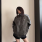 Sideline Leopard Track Jacket YLS1050