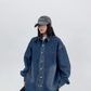 Washed Loose Denim Shirt YLS0743