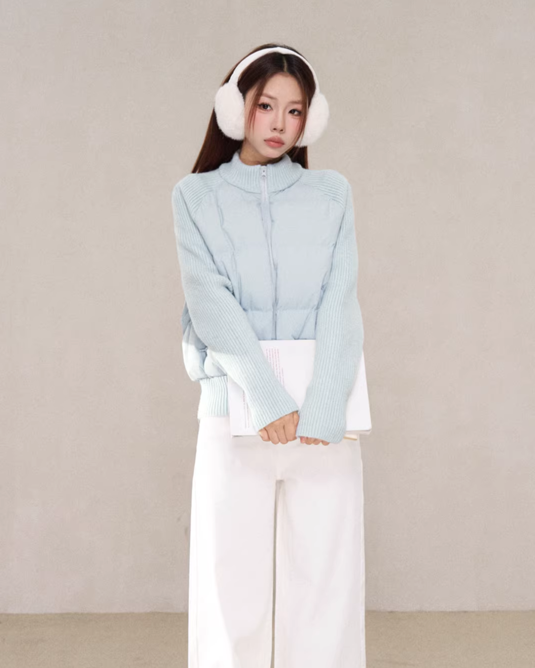 Down Knit Blouson WDB0006