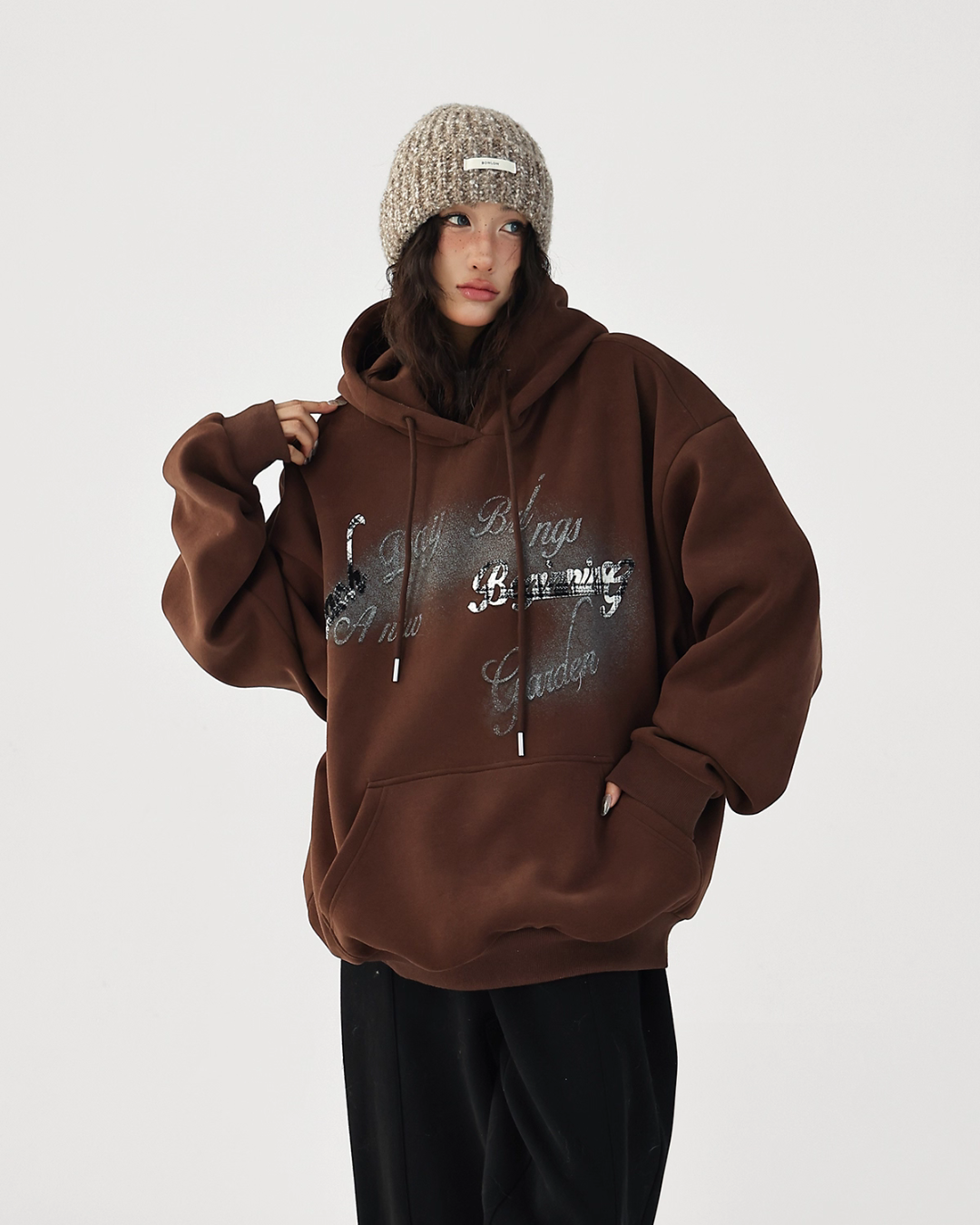 Vintage Logo Sweatshirt Hoodie ACS0345