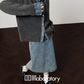 Denim Shirt Docking Knit LLA0561