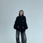 Half-Zip Sweatshirt Top YLS1009