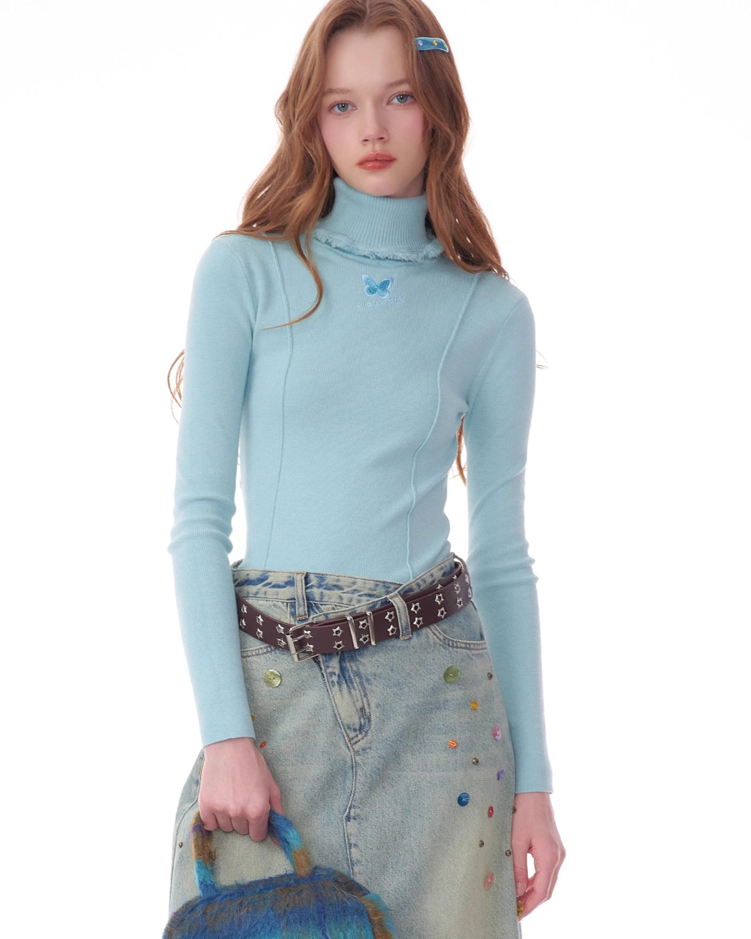 Butterfly Slim Fit Long Sleeve ZZF0347