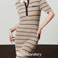 Polo Stripe Knit Dress LLA0506