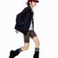 Double Zip Nylon Jacket ICM0086