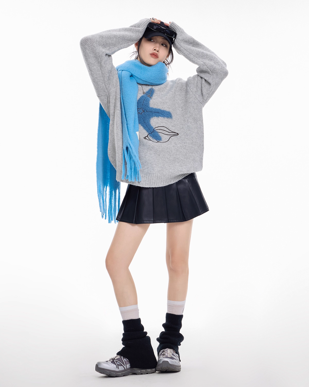 Starfish Round Neck Knit ICM0102