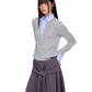 Shirt Docking Knit Top EZK0086