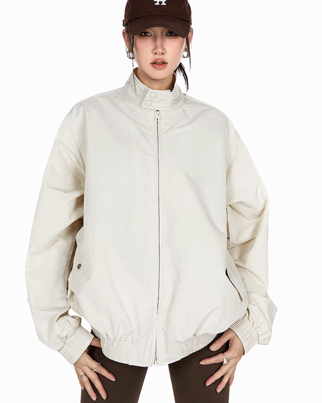 Stand Neck MA-1 Blouson ICM0036