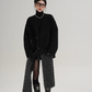 Scarf Mid-Length Wool Coat SRS0383